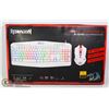 Image 1 : REDRAGON GAMING ESSENTIALS KEYBOARD/ MOUSE SET
