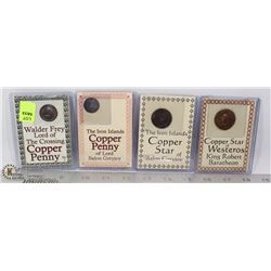 GAME OF THRONES COINS MINTED ON ANTIQUE PRESS