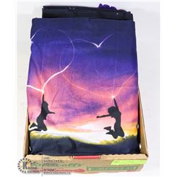 SET OF GALAXY 4 CHILD GIFT SHEETS FOR FULL BED