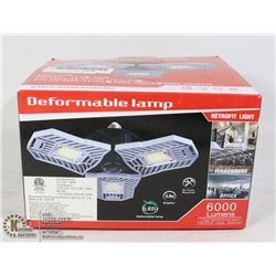 DEFORMABLE LED GARAGE LAMP (FITS IN STANDARD LIGHT