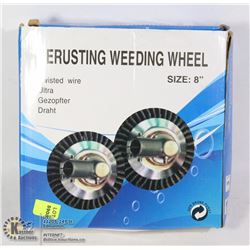 8" DE-RUSTING WIRE WHEEL