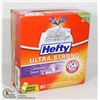 Image 1 : 80 COUNT BOX OF HEFTY ULTRA STRONG LAVENDER