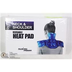 NECK AND SHOULDER REUSABLE HEAT PAD