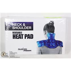 NECK AND SHOULDER REUSABLE HEAT PAD