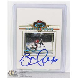 BRETT HULL ST LOUIS BLUES MASTER PHOTO AUTOGRAPH