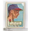 Image 1 : 1952 TOPPS CHET NICHOLS BASEBALL CARD