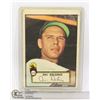 Image 1 : 1952 TOPPS JIM DELSING BASEBALL CARD
