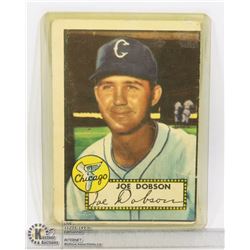 1952 TOPPS JOE DOBSON BASEBALL CARD