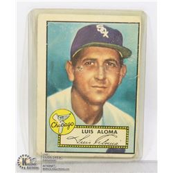 1952 TOPPS BASEBALL LUIS ALOMA