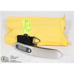 NEW STAINLESS STEEL DIGITAL HANGING LUGGAGE SCALE
