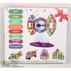 133PC MAGNETIC BLOCKS LEARNING TOY AGES 3+