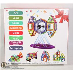 133PC MAGNETIC BLOCKS LEARNING TOY AGES 3+