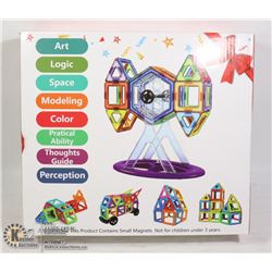 133PC MAGNETIC BLOCKS LEARNING TOY AGES 3+