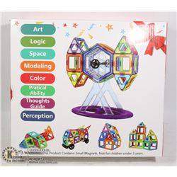 133PC MAGNETIC BLOCKS LEARNING TOY AGES 3+