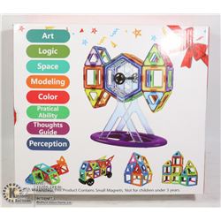 133PC MAGNETIC BLOCKS LEARNING TOY AGES 3+