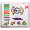 Image 1 : 133PC MAGNETIC BLOCKS LEARNING TOY AGES 3+