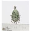 Image 1 : #50-PREHNITE PENDANT