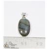 Image 1 : #46-LABRADORITE PENDANT