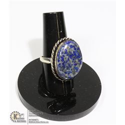 #54-LAPIZ LAZULI RING/ SIZE 6.5