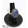 Image 1 : #54-LAPIZ LAZULI RING/ SIZE 6.5