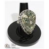 Image 1 : #75-OCEAN JASPER RING/ SIZE 8