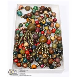 LARGE 5 STRAND 16'' COSTUME NECKLACE