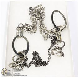 32'' TWO TONE MULTI-LINK NECKLACE