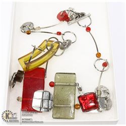 CONTEMPORARY MODERN STYLE ART NECKLACE