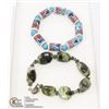Image 1 : GROUP IF 2 VINTAGE BRACELETS