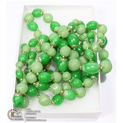 16'' TRIPLE STRAND LARGE BEAD NECKLACE