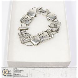 SCHOOL TEACHER BRACELET WITH VARIOUS CHARMS