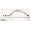 Image 1 : 8'' STERLING SILVER BRACELET IN BOX