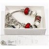 Image 1 : MODERN CHARM BRACELET WITH ASSORTED CHARMS