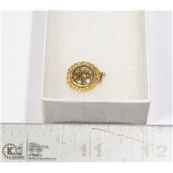 21K/10K KLONDIKE GOLD NUGGET PENDANT