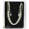 Image 1 : VINTAGE 2-TONE COSTUME NECKLACE SET