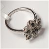 Image 5 : 14K WHITE GOLD DIAMOND(0.5CT)  RING (~SIZE 6.75)