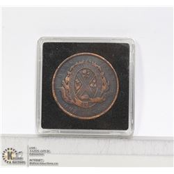 1837 UPPER CANADA LARGE CENT