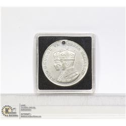 1937 CORONATION MEDAL OF KING GEORGE VI