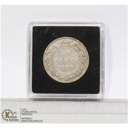 1900 NEWFOUNDLAND SILVER 50 CENT