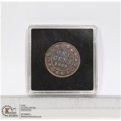 1859 VICTORIAN CANADA LARGE CENT