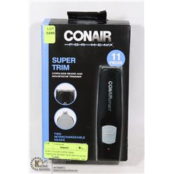 NEW CONAIR SUPER TRIM CORDLESS BEARD AND MOUSTACHE