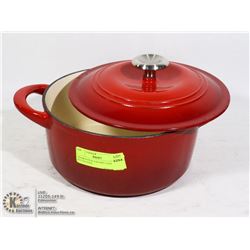 TRAMONTINA 4 QUART CAST IRON DUTCH OVEN