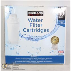 10 NEW KIRKLAND WATER FILTER CARTRIDGES FOR BRITA