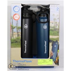 SET OF 2 THERMOFLASK 1 L BOTTLES