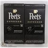 Image 1 : NEW PEET'S ESPRESSO DARK ROAST PACKS NESPRESSO