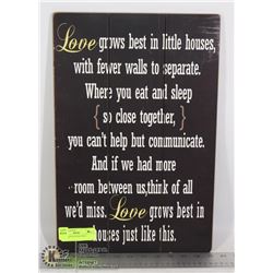 LOVE MOTIVATIONAL WALL DISPLAY