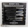 Image 1 : SCHMIDT BROS. 5 PC GERMAN ST. STEEL KNIFE SET
