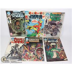 SIX 35 CENT COMICS