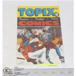 TOPIX 10 CENT COMIC - NHL COVER 1947