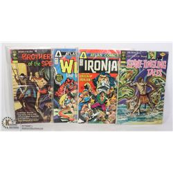 FOUR 25 CENT COMICS
